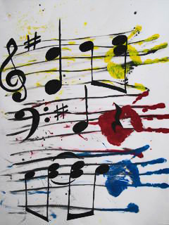 music hands